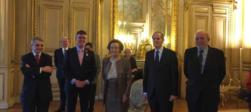 Michel Dancoisne-Martineau is awarded the Légion d’Honneur