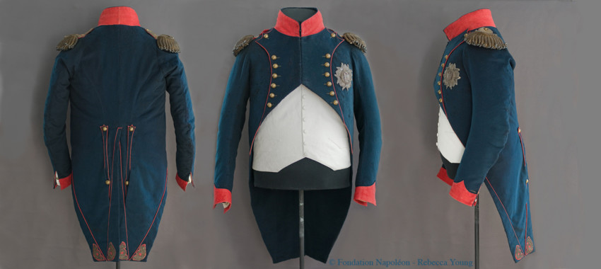 Napoleon’s uniform from St Helena magnificently restored