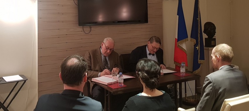 Partnership > Signing of a Cooperation Agreement with French Service Historique de la Défense