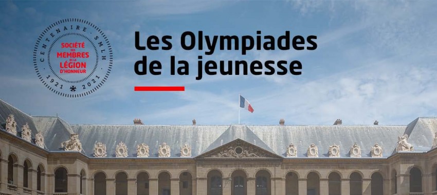 Les Olympiades de la Jeunesse (Young People’s ‘Olympics’) for the centenary of the Société des membres de la Légion d’honneur (SMLH)