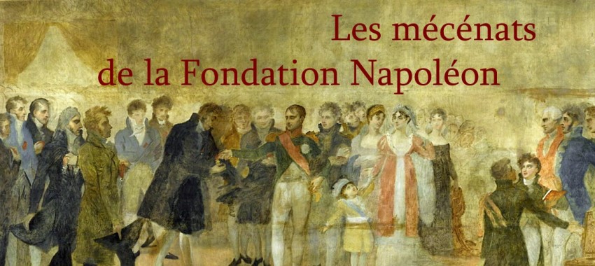 Les mécénats accordés en 2021 par la Fondation Napoléon