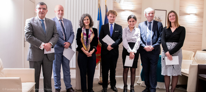 Remise des Bourses Master de la Fondation Napoléon 2024